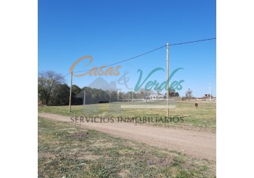 Venta Terreno nro. 27 calle Berutti con servicios de agua, cloacas y luz,